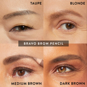 LAURA GELLER NEW YORK dual-ended pencil and spoolie, convenient two-in-one tool