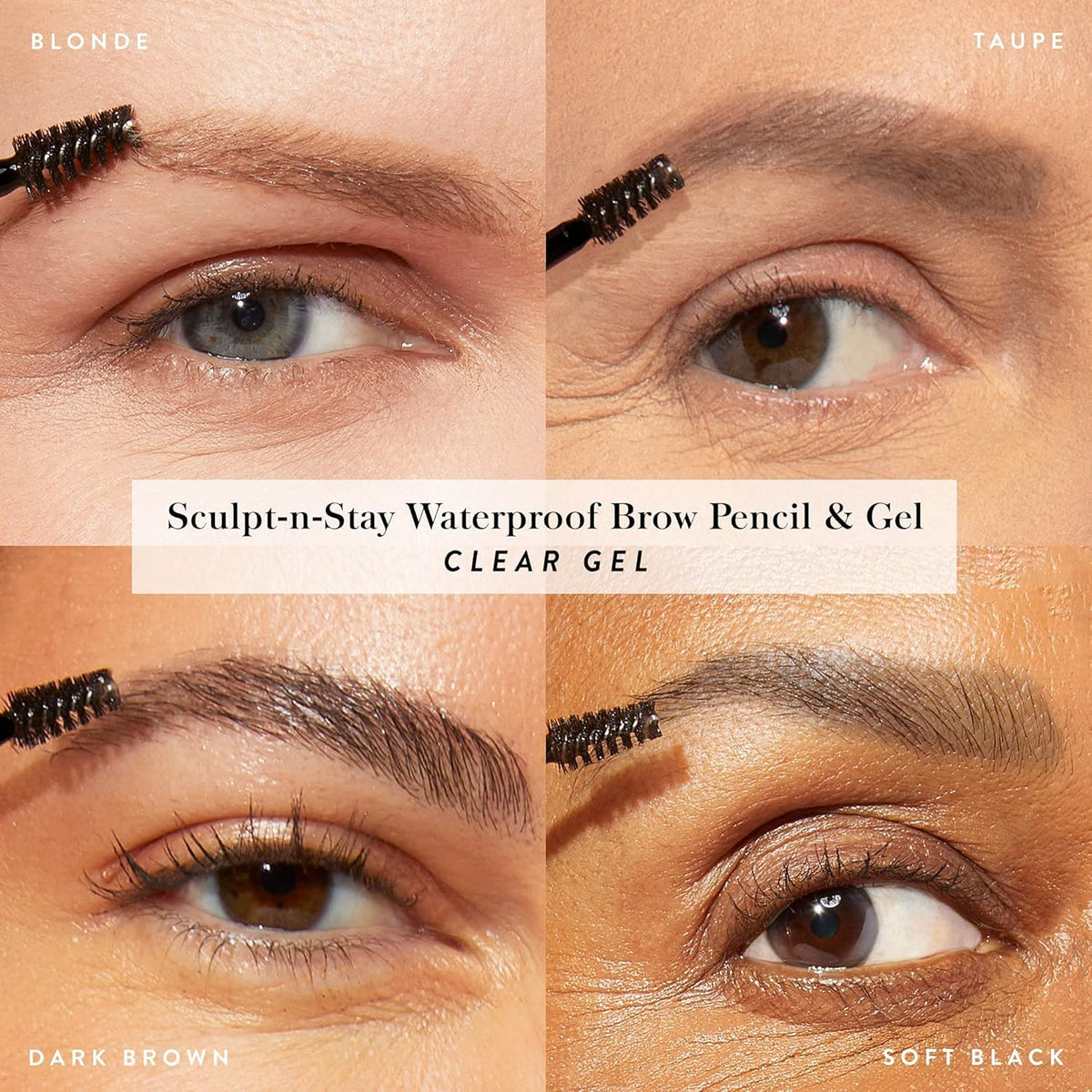 LAURA GELLER NEW YORK brows before and after showing fuller arches