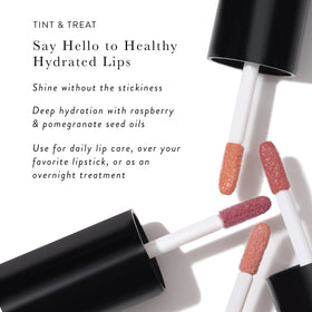 LAURA GELLER NEW YORK close-up of applicator and smooth oil texture for easy glide benefit