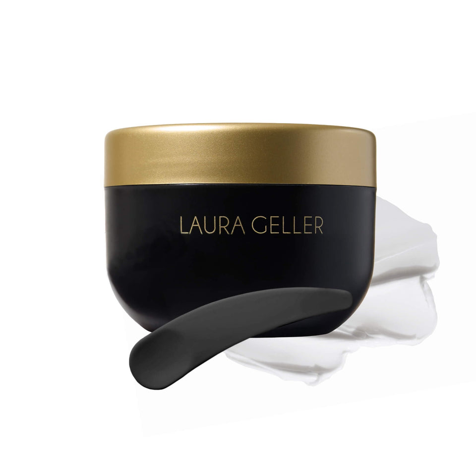 LAURA GELLER NEW YORK jar front view showing packaging and gentle cleanser benefits