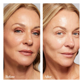 LAURA GELLER NEW YORK open jar close-up texture highlighting creamy balm melting action