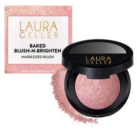 LAURA GELLER front packaging showing compact and shade name for an elegant presentation