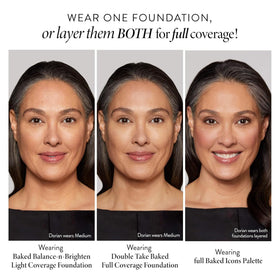 LAURA GELLER eyeshadow pan range illustrating coordinated daytime-to-night shades