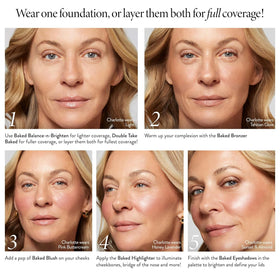 LAURA GELLER NEW YORK eyeshadow quad close-up shows neutral tones for definition