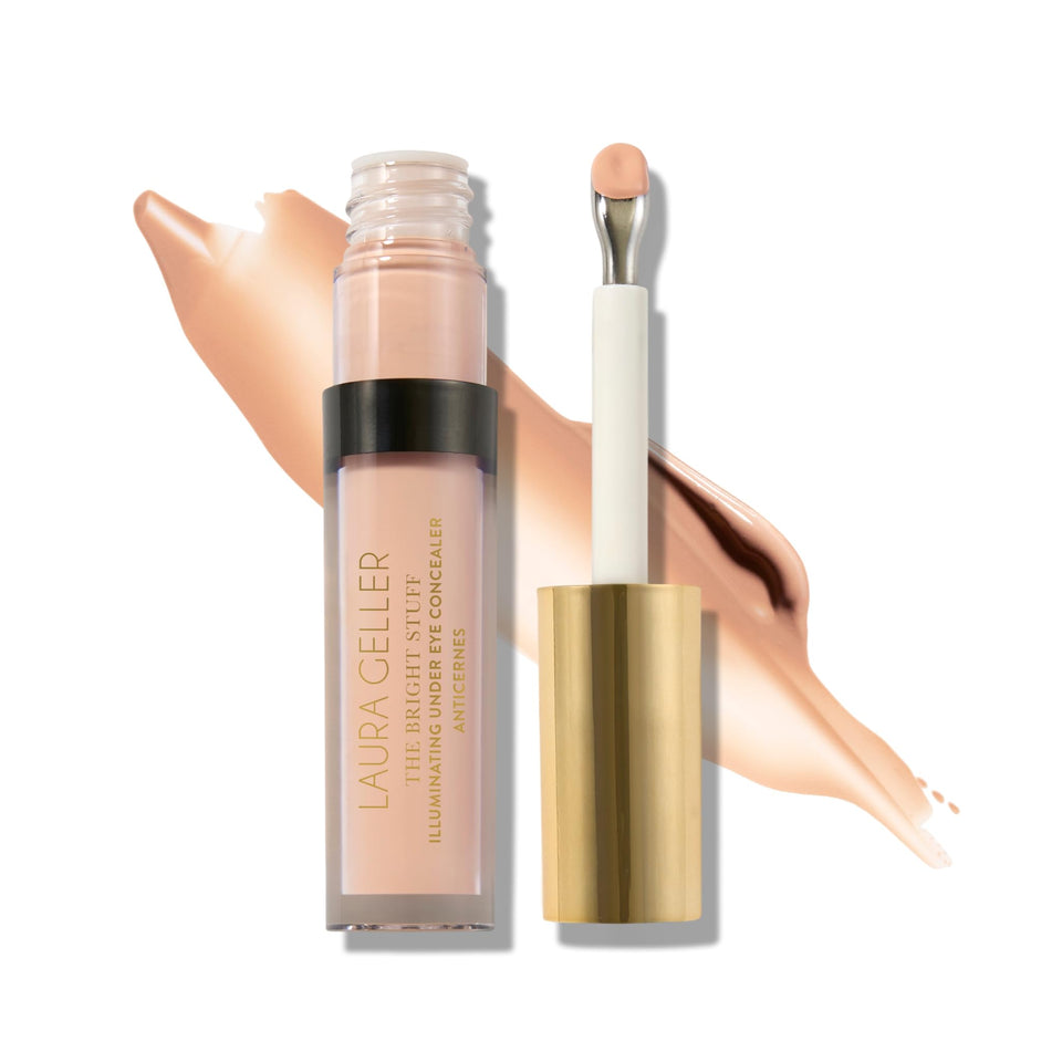 LAURA GELLER NEW YORK front packaging showing wand and shade for quick identification and convenience