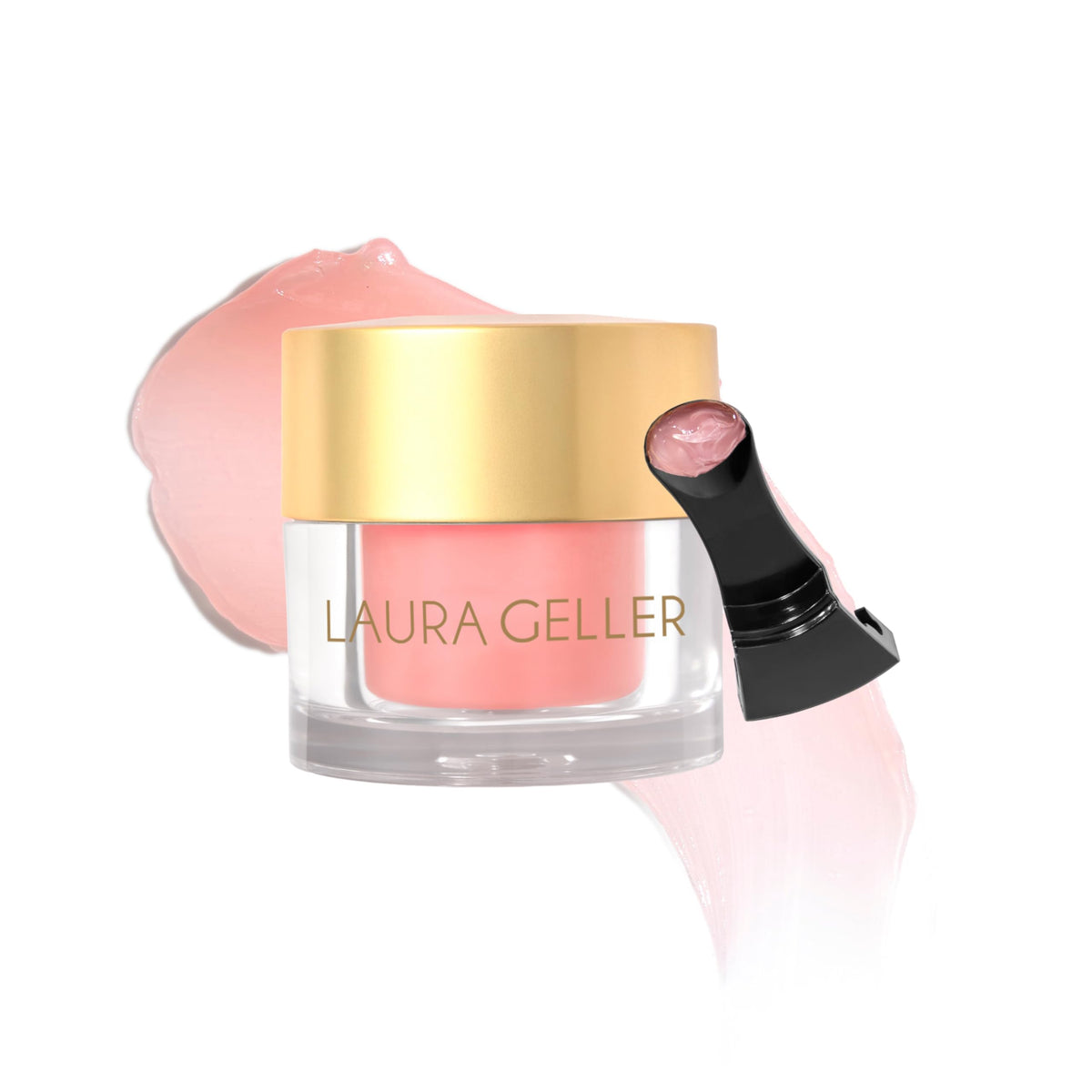 LAURA GELLER NEW YORK front packaging showing guava lip mask and branding benefits