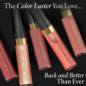 LAURA GELLER NEW YORK swatch on hand showing Honey Caramel color payoff