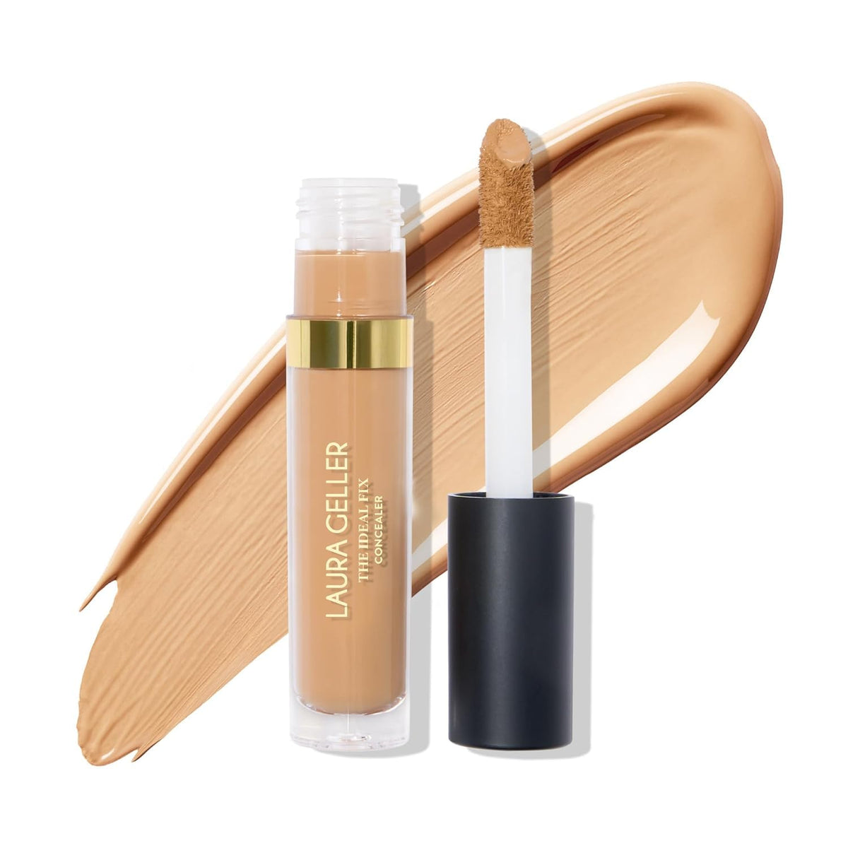 LAURA GELLER NEW YORK front packaging showing shade 04 Medium benefit hydrating coverage
