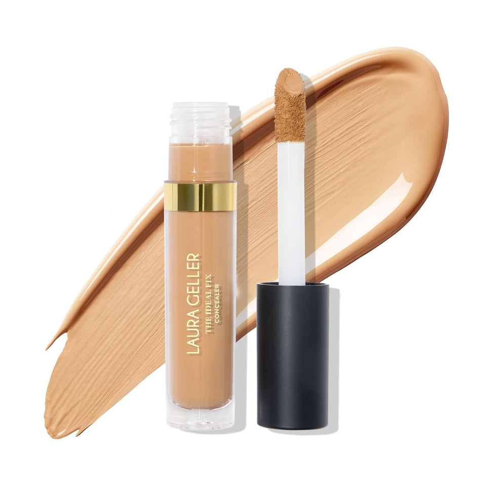 LAURA GELLER NEW YORK front packaging showing shade 04 Medium benefit hydrating coverage