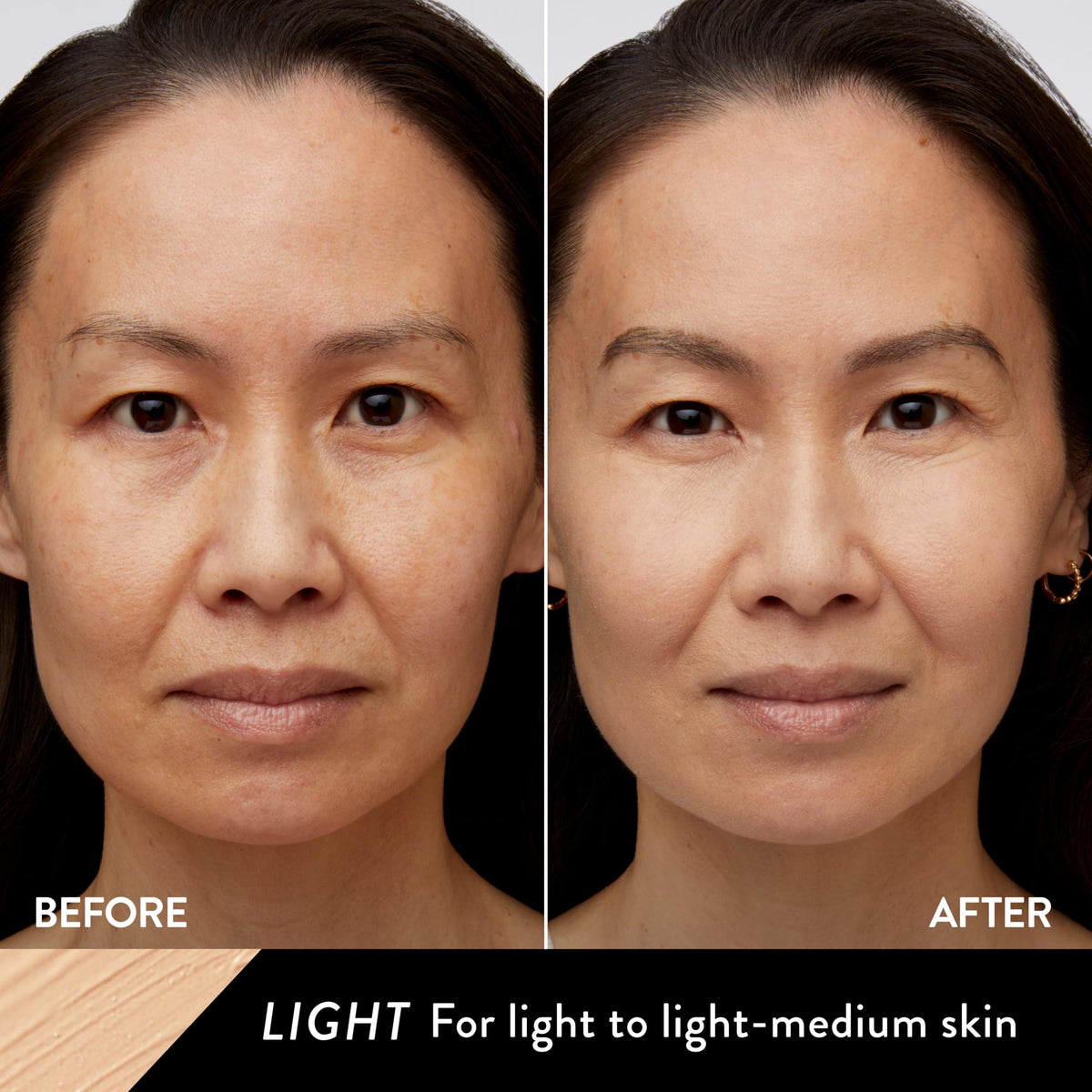 LAURA GELLER applicator showing precision placement for targeted coverage