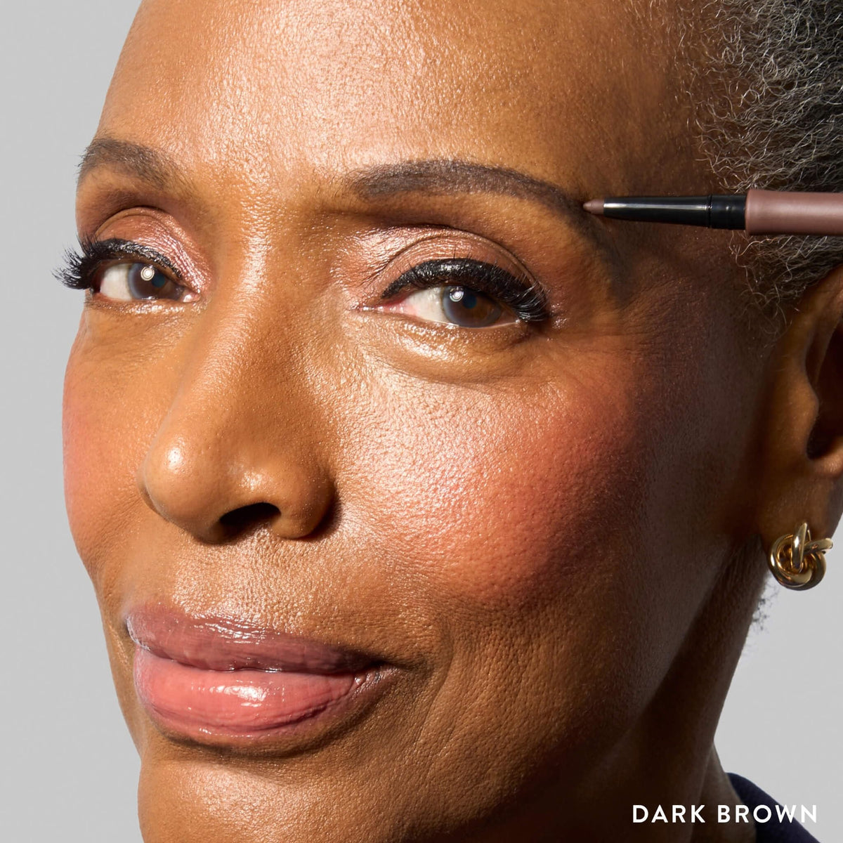 LAURA GELLER NEW YORK label and 04 Dark Brown shade clear identification benefit