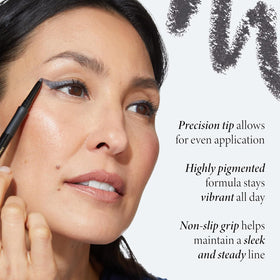 LAURA GELLER NEW YORK close-up of pencil tip highlighting creamy application precision