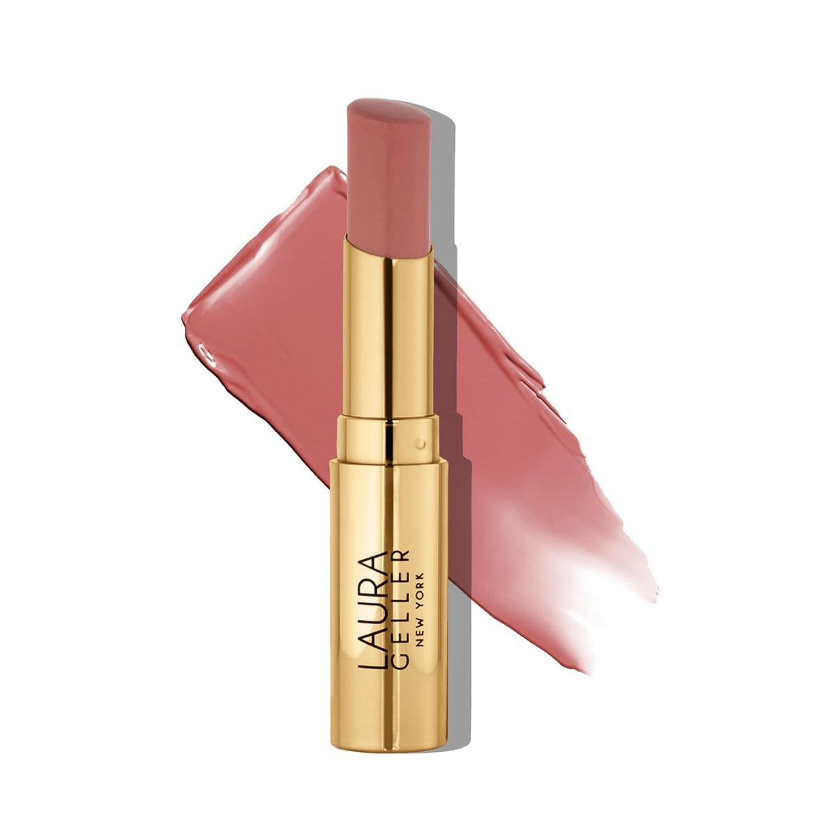 LAURA GELLER jelly balm front packaging showing Sugar & Spice shade benefit: hydrating color