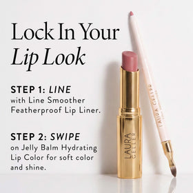 LAURA GELLER made in Italy label emphasizing quality and ethical formula