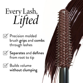 LAURA GELLER NEW YORK mascara in a makeup bag showing everyday convenience