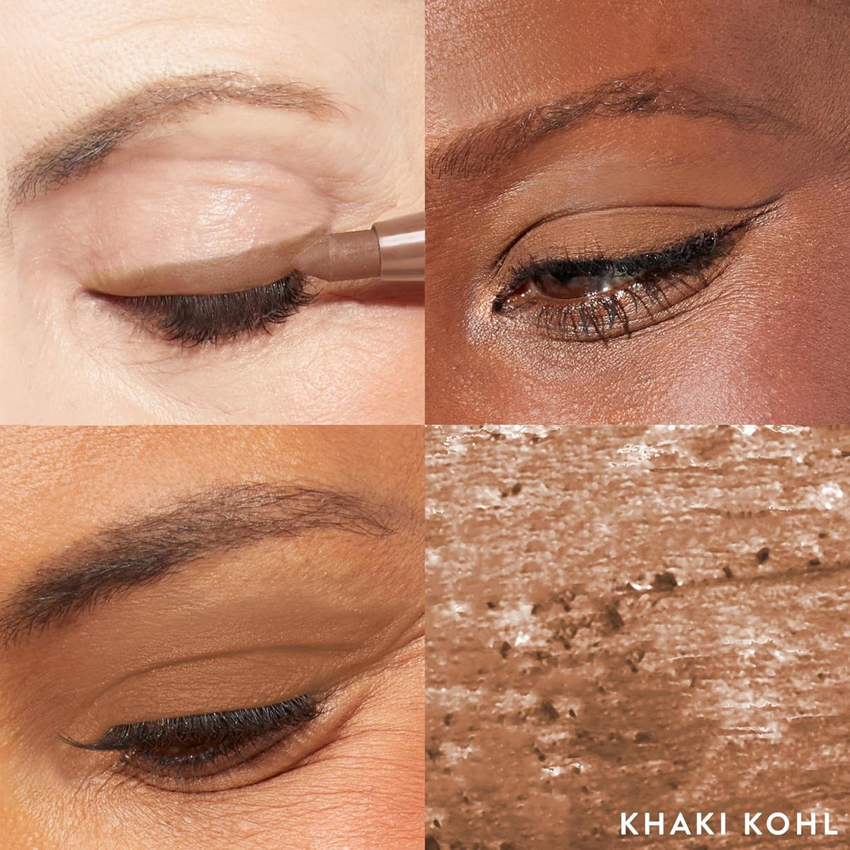 LAURA GELLER NEW YORK close-up of Kajal Khaki tip for precise lines and smooth application