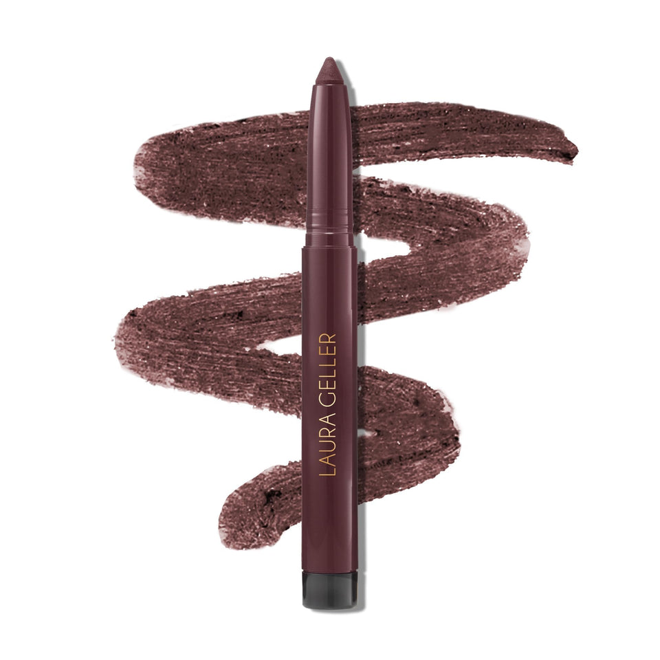 LAURA GELLER NEW YORK front pencil view showing sleek design and easy grip benefit