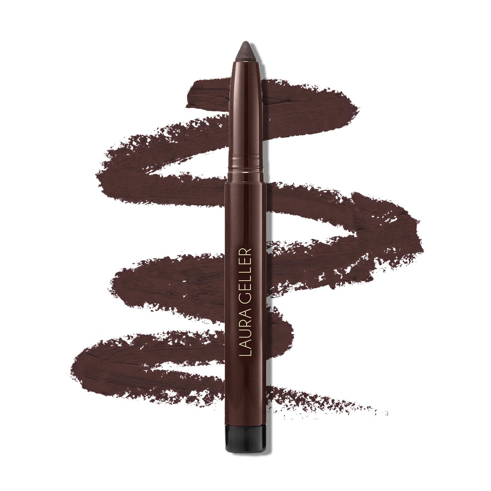 LAURA GELLER NEW YORK front packaging showing product and shade for easy recognition