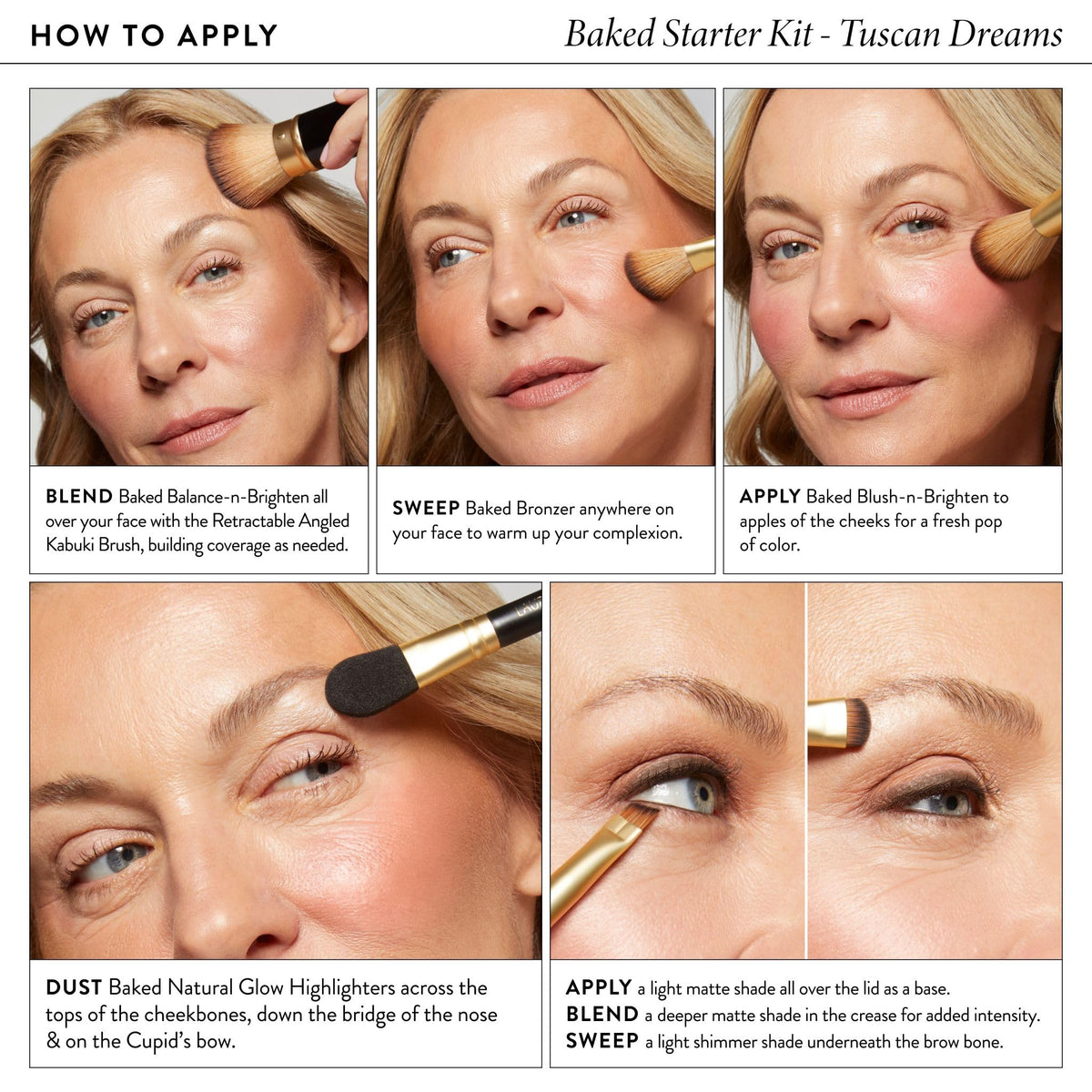 LAURA GELLER starter kit tucked in travel pouch ready for on-the-go touch-ups