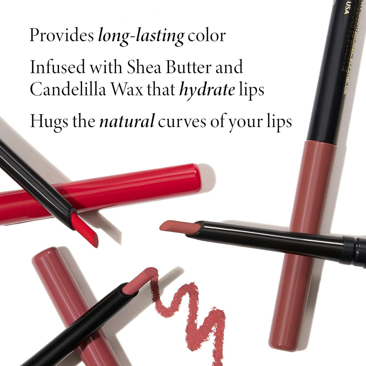 LAURA GELLER NEW YORK creamy texture stroke showing smooth glide and rich pigment