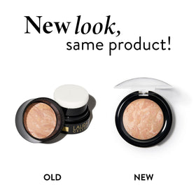 LAURA GELLER close-up marble texture highlighting self-adjusting pigments