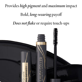 LAURA GELLER NEW YORK wand close-up showing lengthening brush for precise application