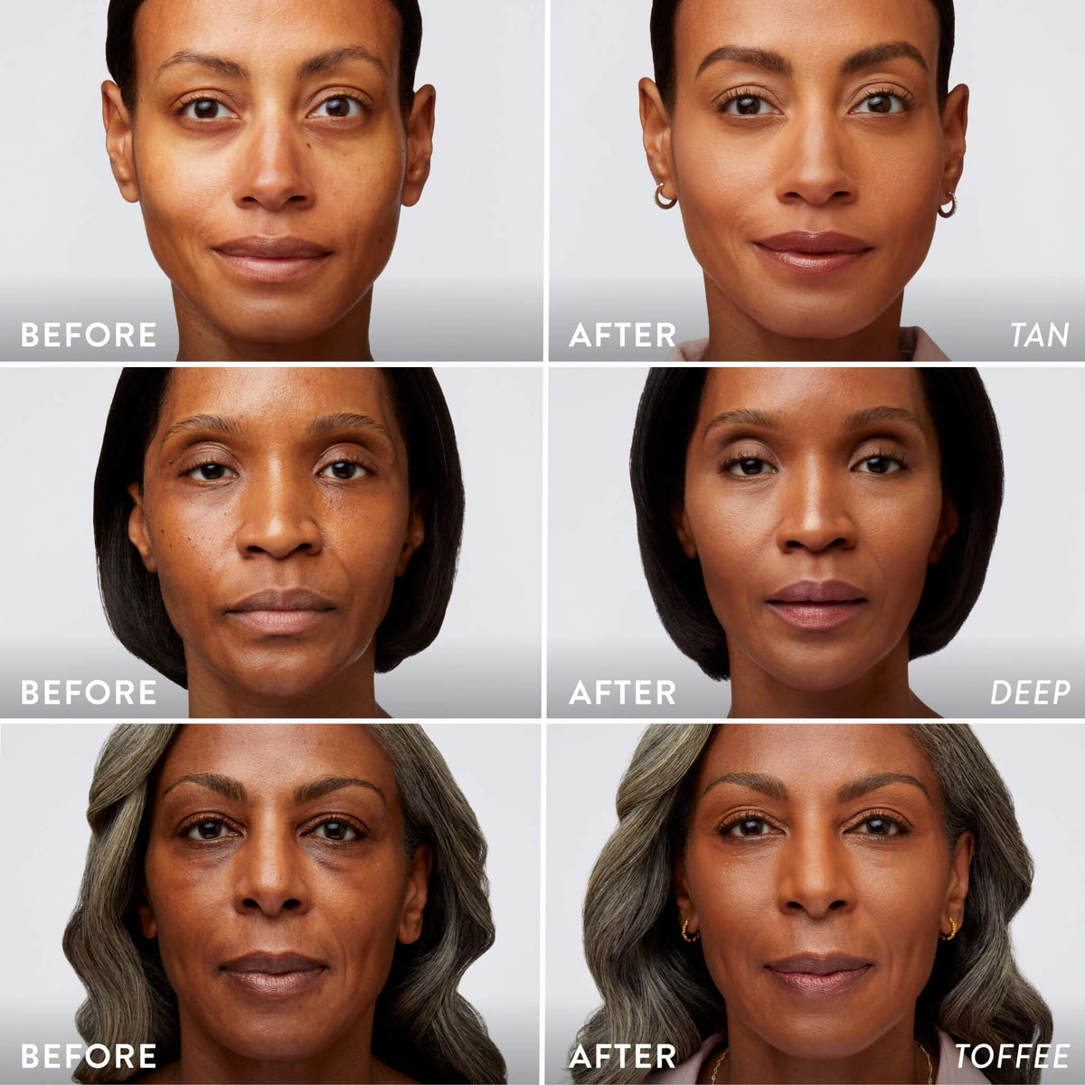 LAURA GELLER NEW YORK model using powder in lifestyle scene for natural radiance