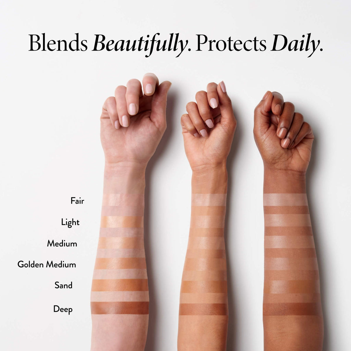 LAURA GELLER NEW YORK close-up of radiant finish masking fine lines and smoothing skin