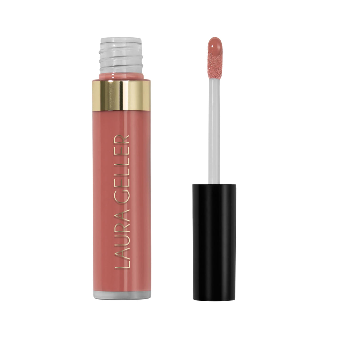 LAURA GELLER NEW YORK front packaging showing gloss and benefit of polished shine
