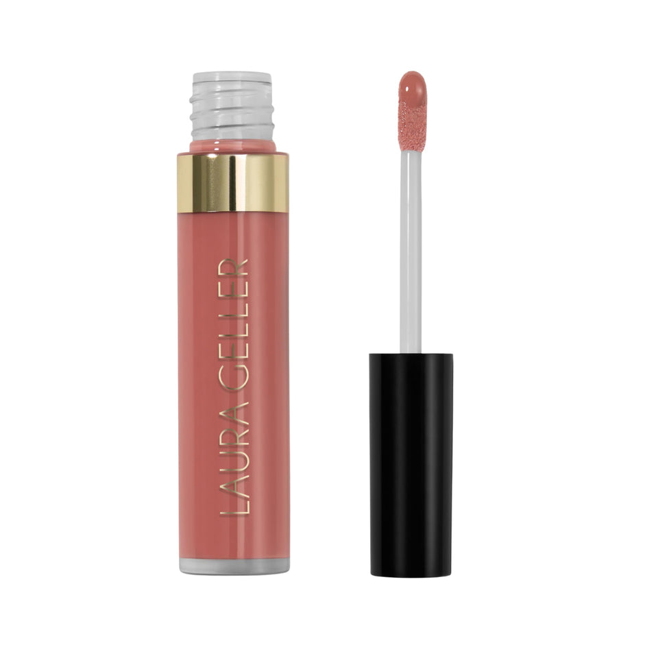 LAURA GELLER NEW YORK front packaging showing gloss and benefit of polished shine