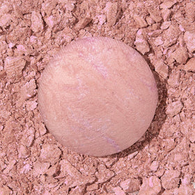 LAURA GELLER NEW YORK lifestyle closeup of cheeks wearing Ethereal Rose for fresh look