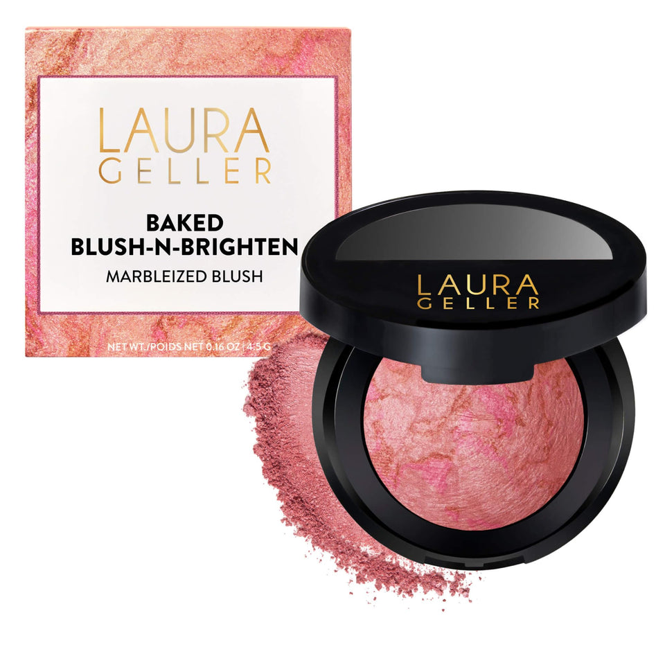 LAURA GELLER NEW YORK front packaging showing Pink Buttercream and benefits