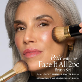 LAURA GELLER NEW YORK highlighter sheen close-up for luminous finish