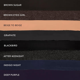 LAURA GELLER NEW YORK smudged liner look showing blendable versatility