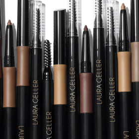 LAURA GELLER NEW YORK product label and ingredients close-up for informed choice