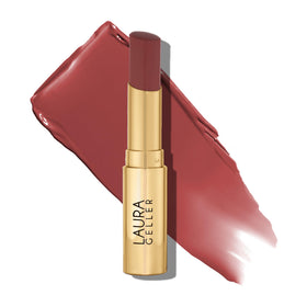 LAURA GELLER NEW YORK front packaging showing terracotta shade and compact tube, clear color preview