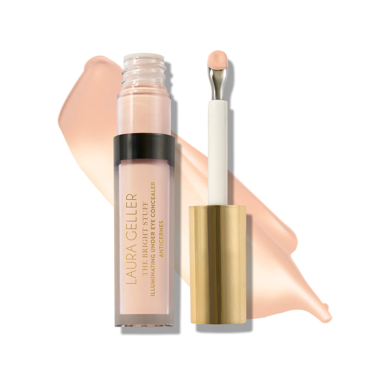 LAURA GELLER NEW YORK front packaging showing shade and benefit of brightening