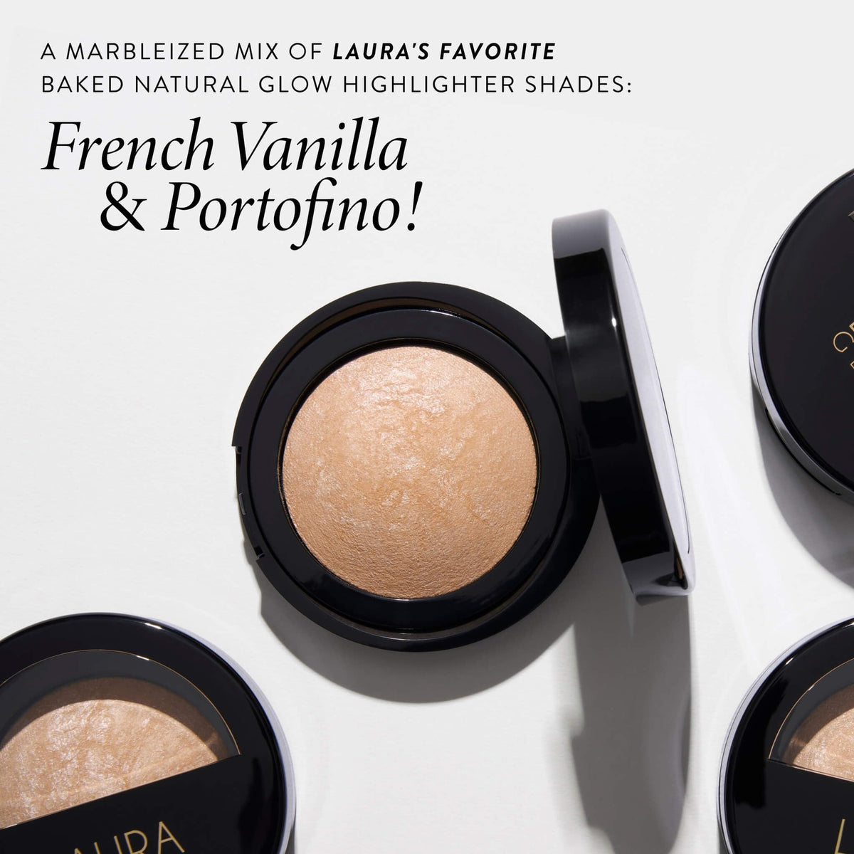 LAURA GELLER NEW YORK arm swatch demonstrating buildable glow and natural finish