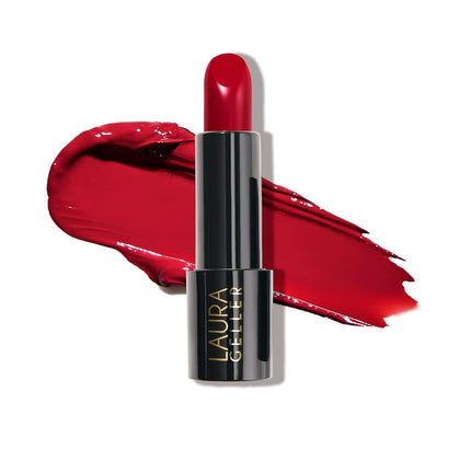 LAURA GELLER NEW YORK front packaging showing sleek tube and shade