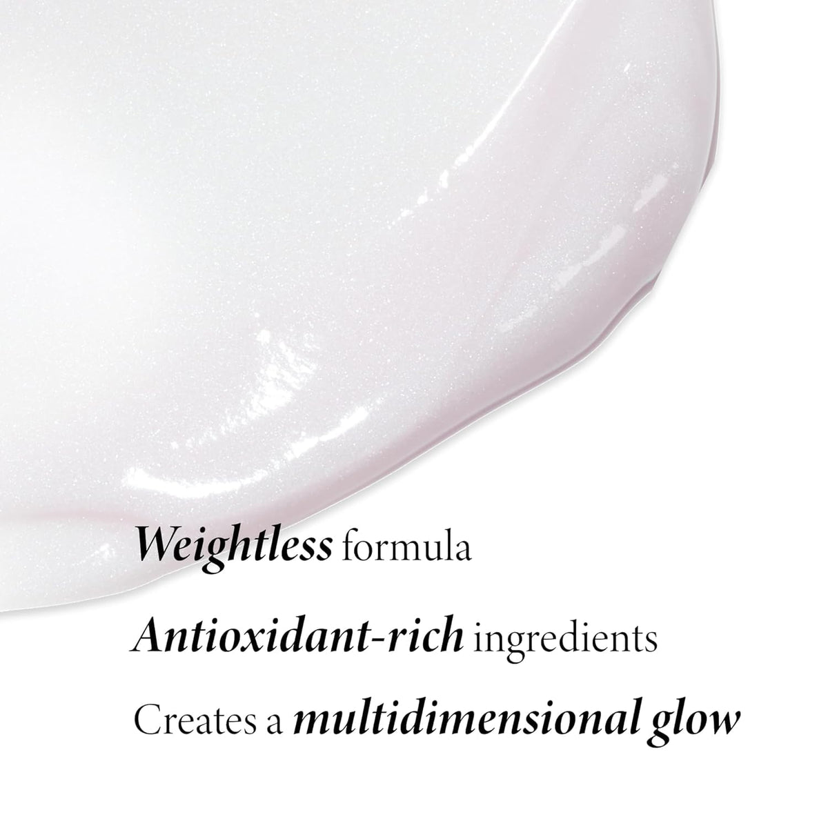 LAURA GELLER NEW YORK primer swatched on hand illustrating luminous finish benefit