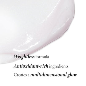 LAURA GELLER NEW YORK primer swatched on hand illustrating luminous finish benefit