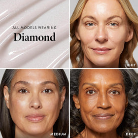 LAURA GELLER NEW YORK creamy pearlescent texture close-up showing smooth blur benefit