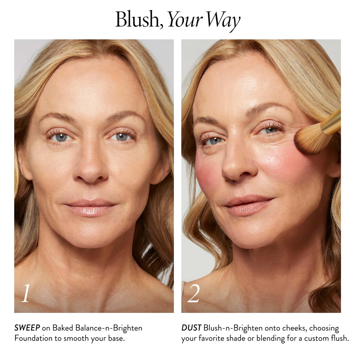 LAURA GELLER NEW YORK Tropic Hues close shot revealing coral and gold marbling for glow