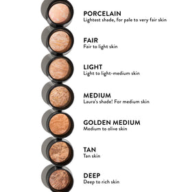 LAURA GELLER NEW YORK product label and packaging highlighting shade and ingredients