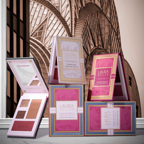 LAURA GELLER NEW YORK all three compact palettes arranged to show variety