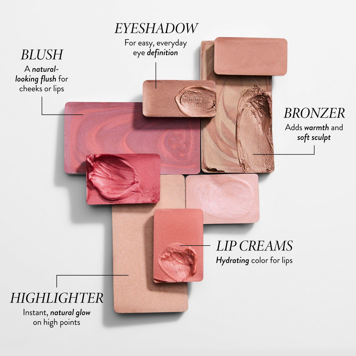 LAURA GELLER NEW YORK brush applying bronzer and blush for natural contour