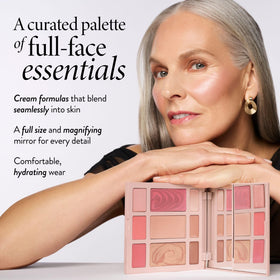 LAURA GELLER NEW YORK fingers applying cream eyeshadow for easy blending