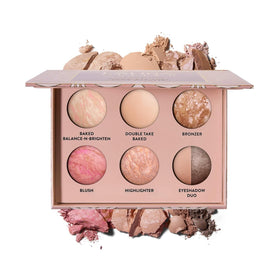 LAURA GELLER palette front closed shows compact portability and organized layout