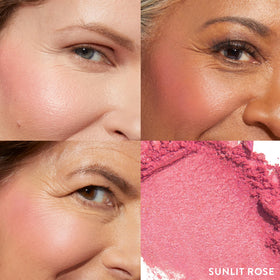 LAURA GELLER NEW YORK close-up of baked pan texture highlighting silky finish and smooth application