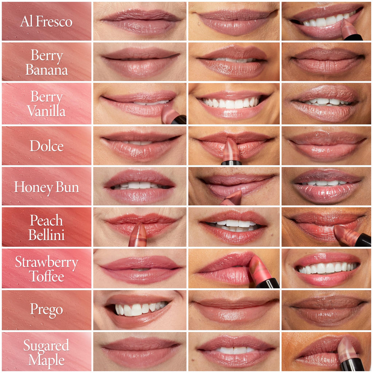 LAURA GELLER lipstick tucked in a makeup bag ready for on-the-go touch-ups